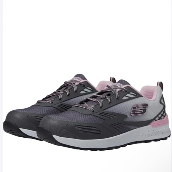 Skechers Work Glide Step SR Work Shoe - Picture 1 of 6